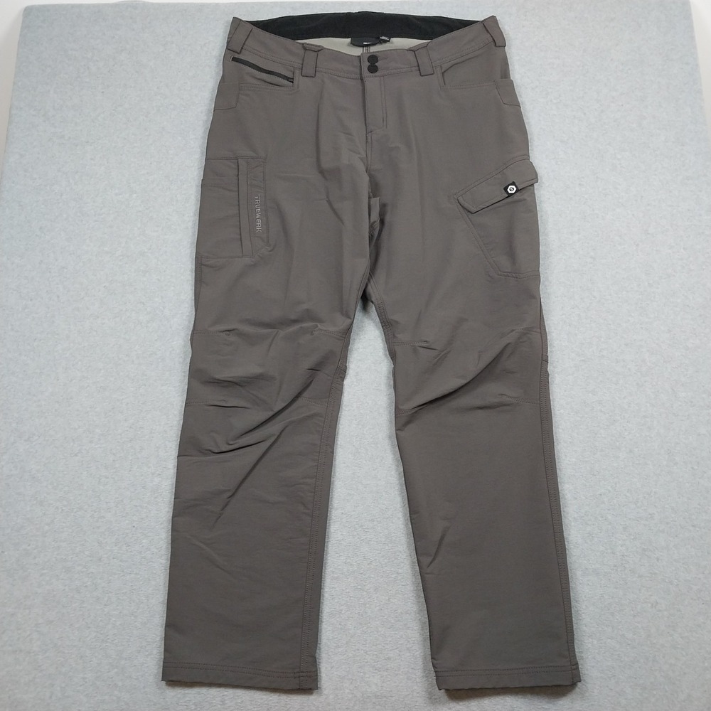 Truewerk T2 Werkpants Pants Womens 18 Regular Gray Cargo Pockets Workwear